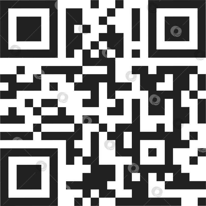 Скачать Стилизованный QR-код фотосток Ozero