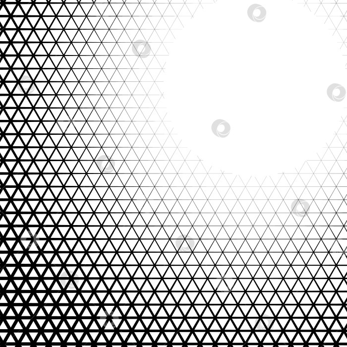 Скачать Фон с градиентом из сетки ячеек треугольной формы фотосток Ozero