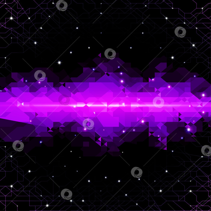 Скачать Абстрактный фон с технологическим облаком фотосток Ozero