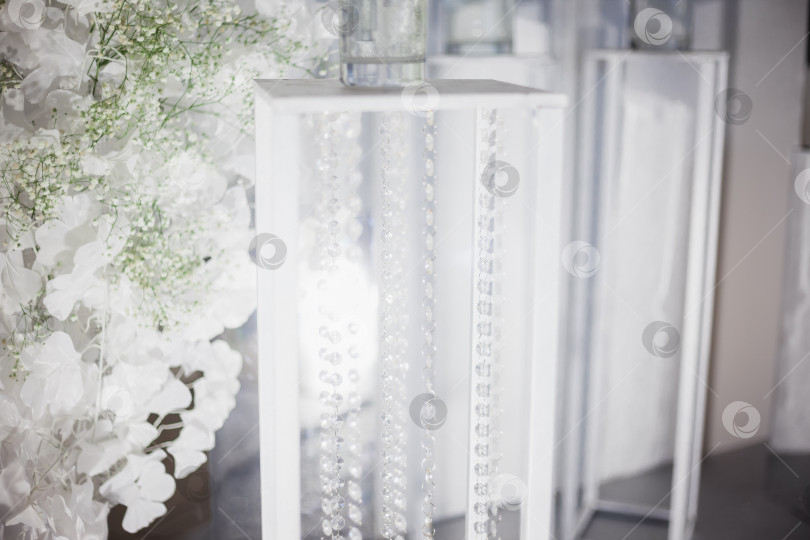 Скачать оформление проходов растительными орнаментами, светильниками, хрусталем, гирляндами, цветами фотосток Ozero