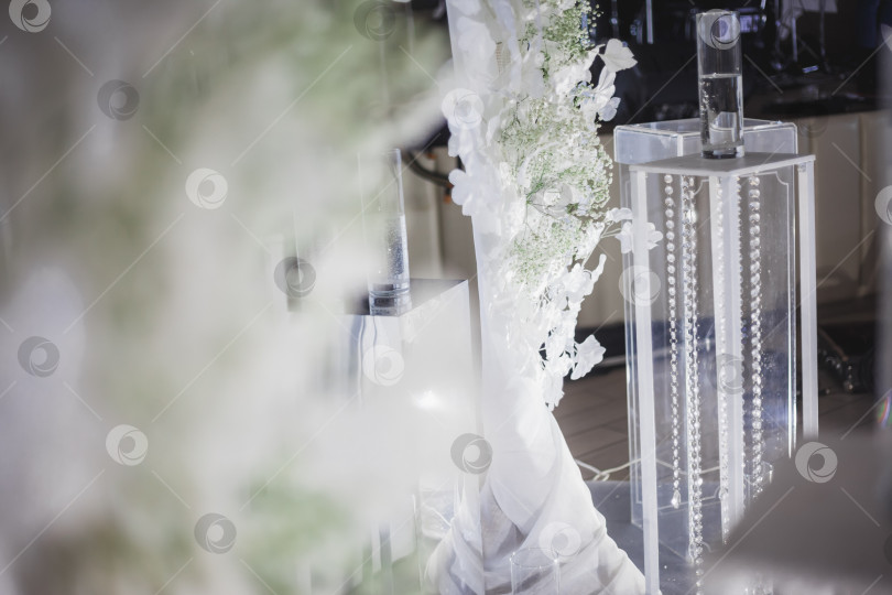 Скачать оформление проходов растительными орнаментами, светильниками, хрусталем, гирляндами, цветами фотосток Ozero