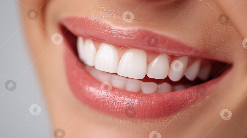 Скачать Улыбка. Крупный план женской улыбки фотосток Ozero