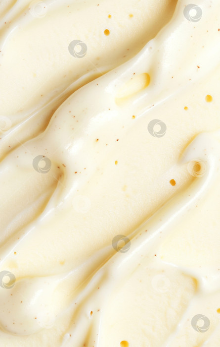 Скачать Текстура мороженого крупным планом с замысловатыми узорами идеально подходит в качестве фона для десерта фотосток Ozero