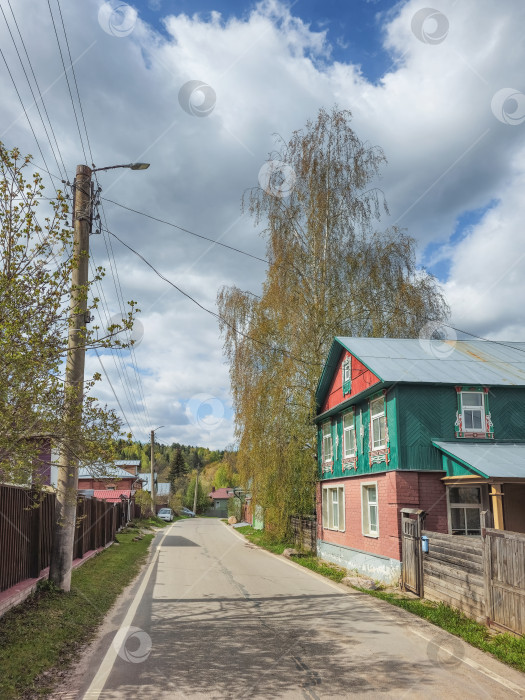 Скачать Плес - очень милый маленький старинный город России фотосток Ozero