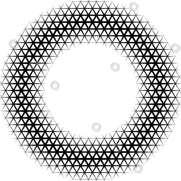 Скачать Фон с градиентом из сетки ячеек треугольной формы фотосток Ozero