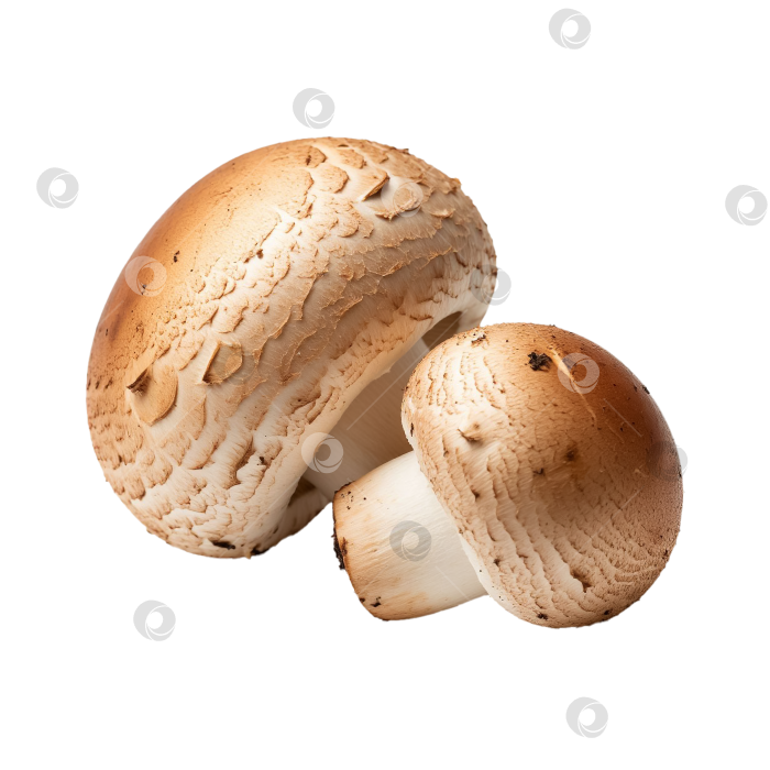 Скачать Шампиньоны на прозрачном фоне PNG. фотосток Ozero