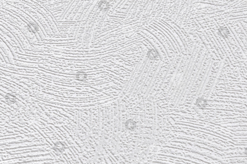 Скачать Белая текстура бумажных обоев с абстрактными крупными разводами. Оштукатуренная рельефная стена. фотосток Ozero