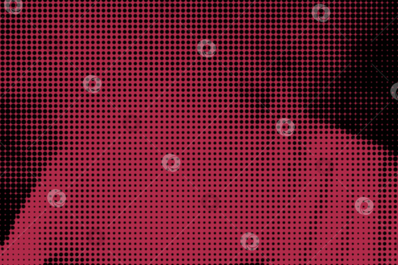 Скачать Абстрактный красный графический фон с маленькими квадратиками. фотосток Ozero