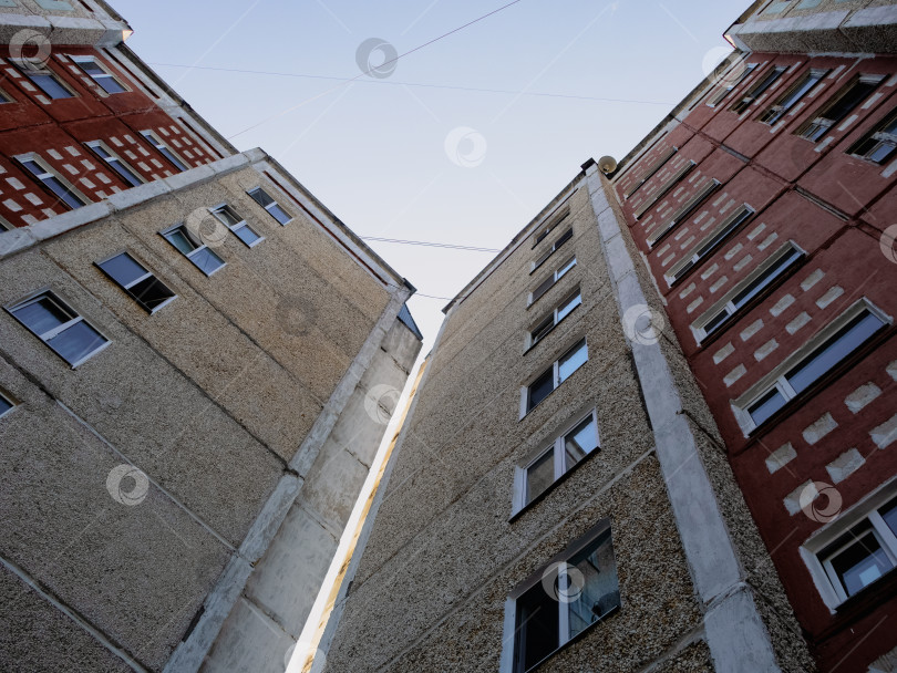 Скачать Фасад жилых панельных домов фотосток Ozero