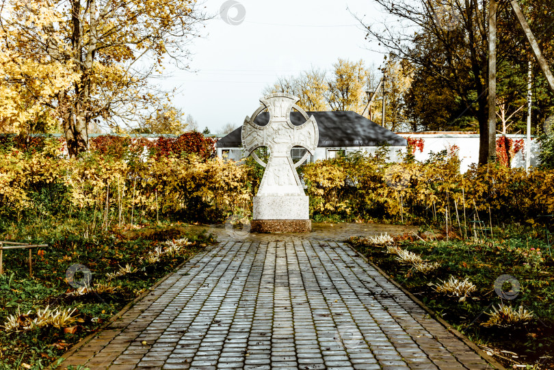 Скачать Старая Ладога, Россия, 14 октября 2018 года, Староладожский Свято-Успенский монастырь фотосток Ozero