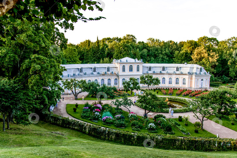 Скачать Санкт-Петербург, Россия, 10 августа 2015 года, летний дворец-музей "Петергоф" фотосток Ozero