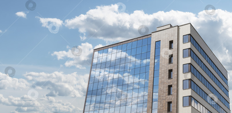 Скачать Фрагмент нового офисного здания фотосток Ozero