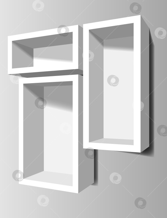 Скачать 3D-полки фотосток Ozero