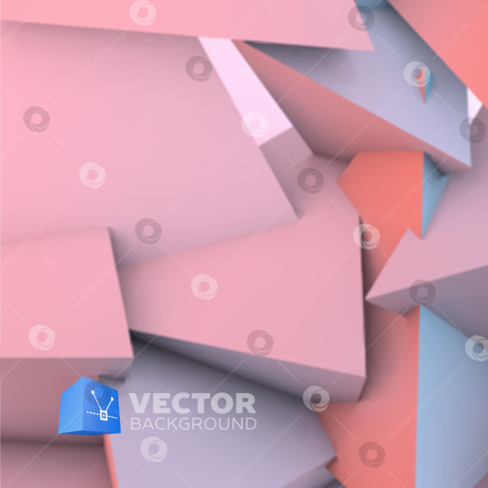 Скачать Абстрактный фон с розовым кварцем и пирамидами безмятежности фотосток Ozero