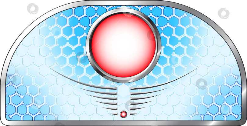 Скачать Футуристический лейбл фотосток Ozero