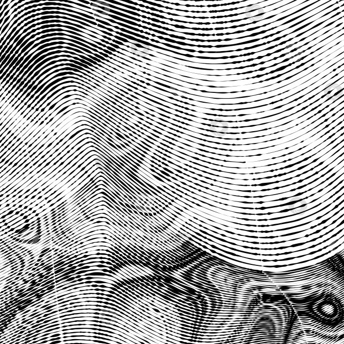 Скачать Абстрактный фон в стиле ксилографии фотосток Ozero