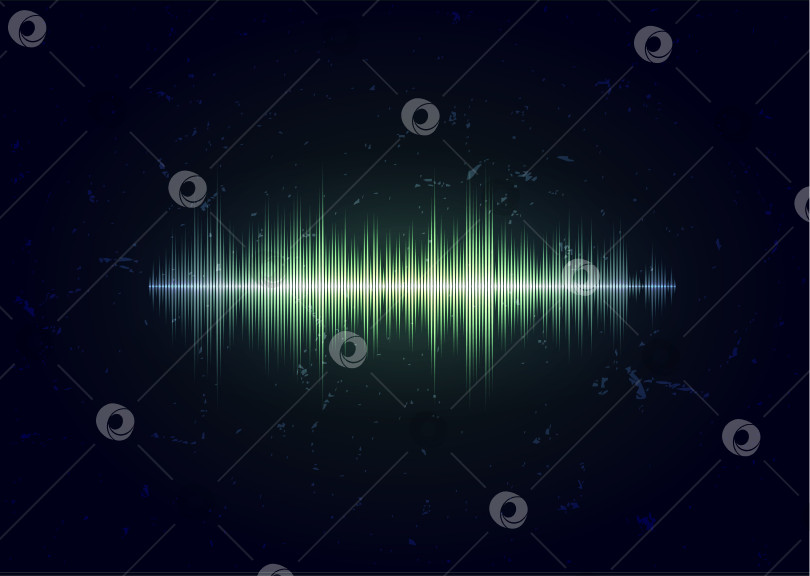 Скачать Состаренная карточка с формой волны фотосток Ozero