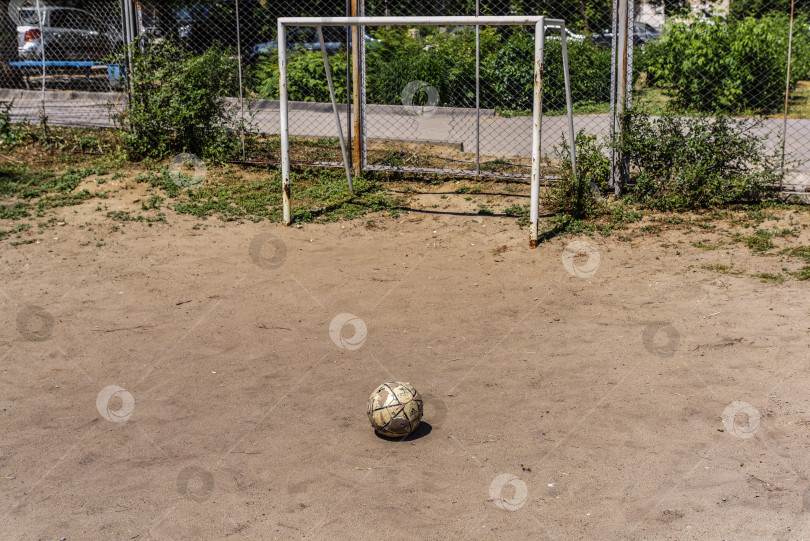 Скачать мяч и ворота фотосток Ozero