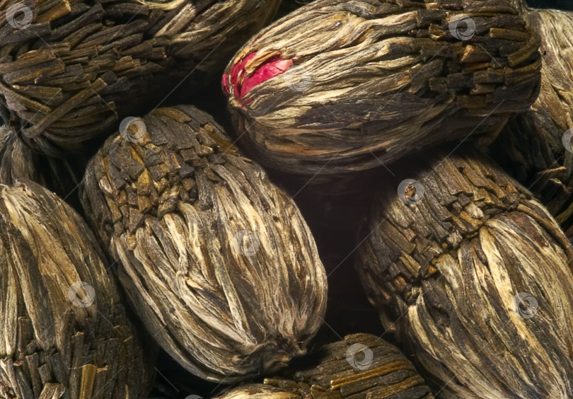 Скачать Китайский овощной цветочный чай с изолированным фоном на поверхности фотосток Ozero