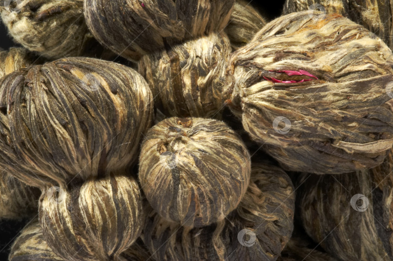 Скачать Китайский овощной цветочный чай с изолированным фоном на поверхности фотосток Ozero