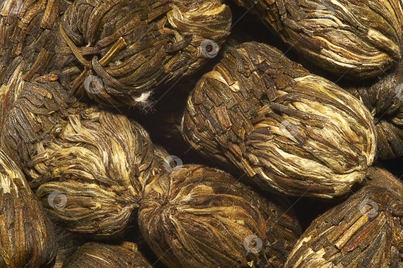 Скачать Китайский овощной цветочный чай с изолированным фоном на поверхности фотосток Ozero