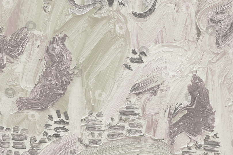 Скачать Изолированный макет картины маслом на холсте крупным планом (макросъемка) фотосток Ozero