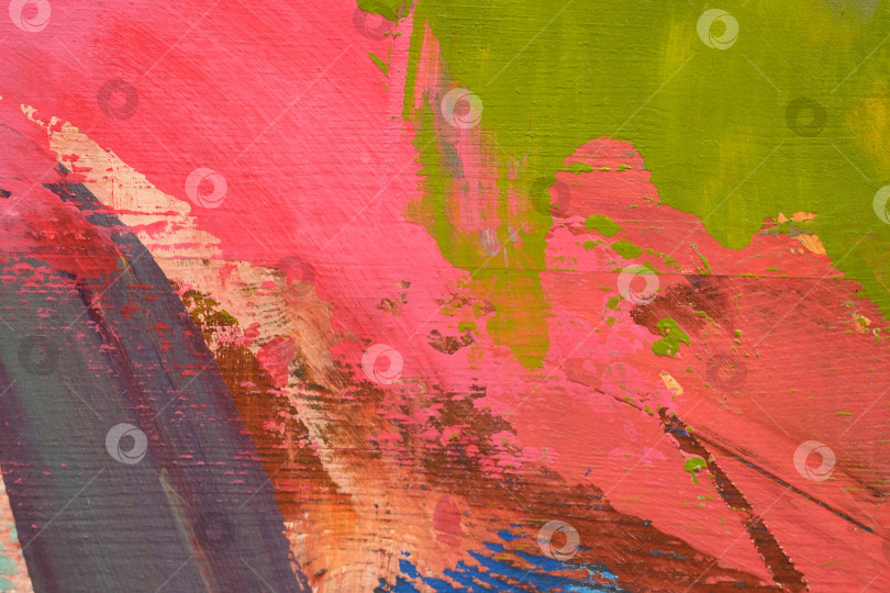 Скачать Изолированная картина маслом на холсте крупным планом (макро) фотосток Ozero