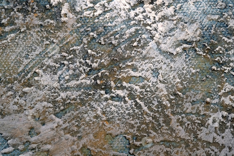 Скачать Изолированный макет картины маслом на холсте крупным планом (макросъемка) фотосток Ozero