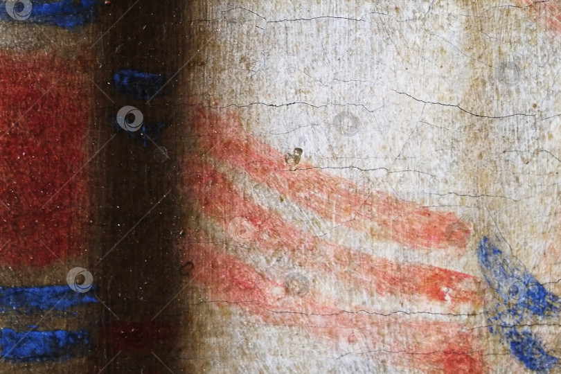 Скачать Изолированная картина маслом на холсте крупным планом (макро) для создания красивого фона фотосток Ozero