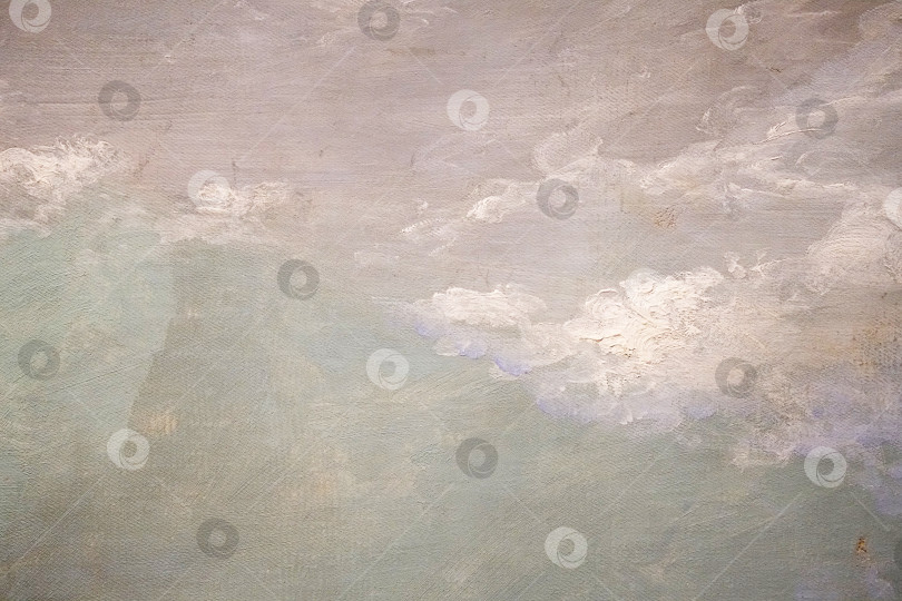 Скачать Изолированная картина маслом на холсте крупным планом (макро) для создания красивого фона фотосток Ozero