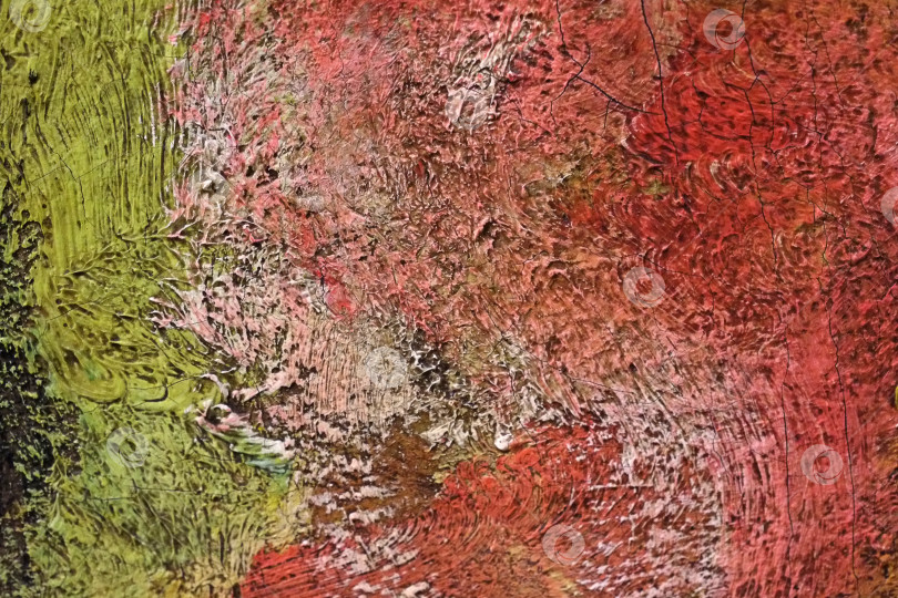 Скачать Изолированная картина маслом на холсте крупным планом (макро) для создания красивого фона фотосток Ozero