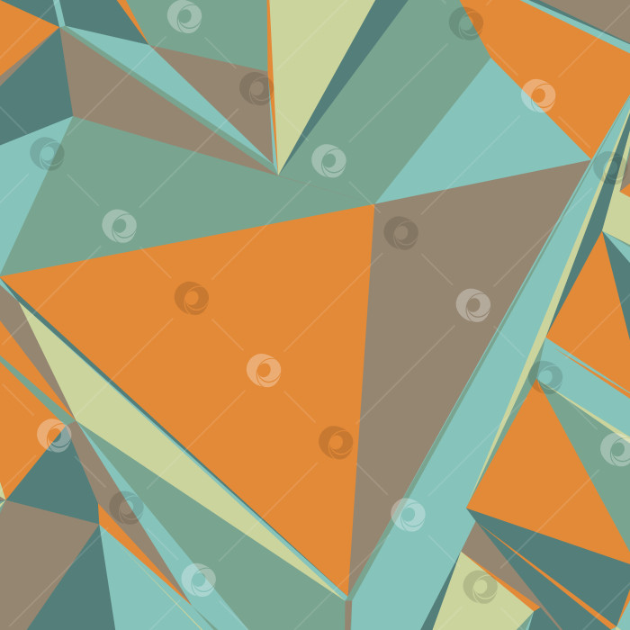 Скачать Абстрактный фон с разноцветными треугольниками для журналов, буклетов или экрана блокировки мобильного телефона фотосток Ozero