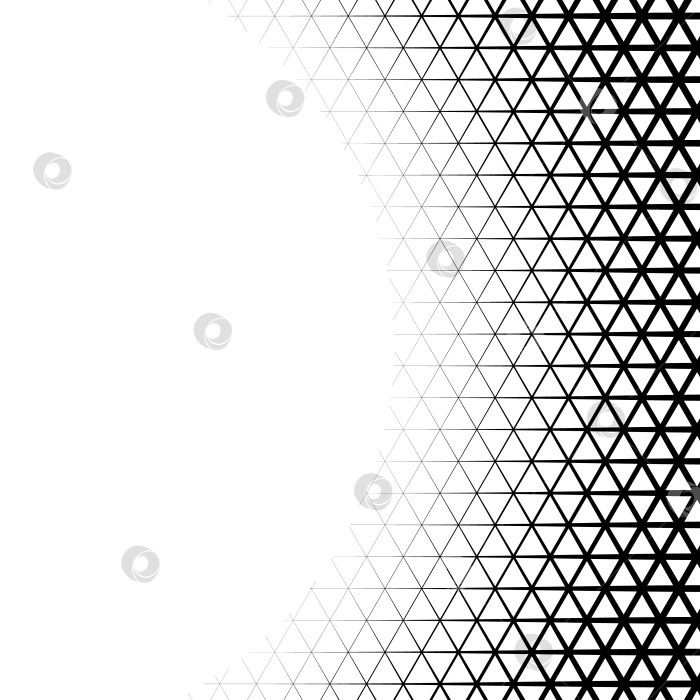 Скачать Фон с градиентом из сетки ячеек треугольной формы фотосток Ozero