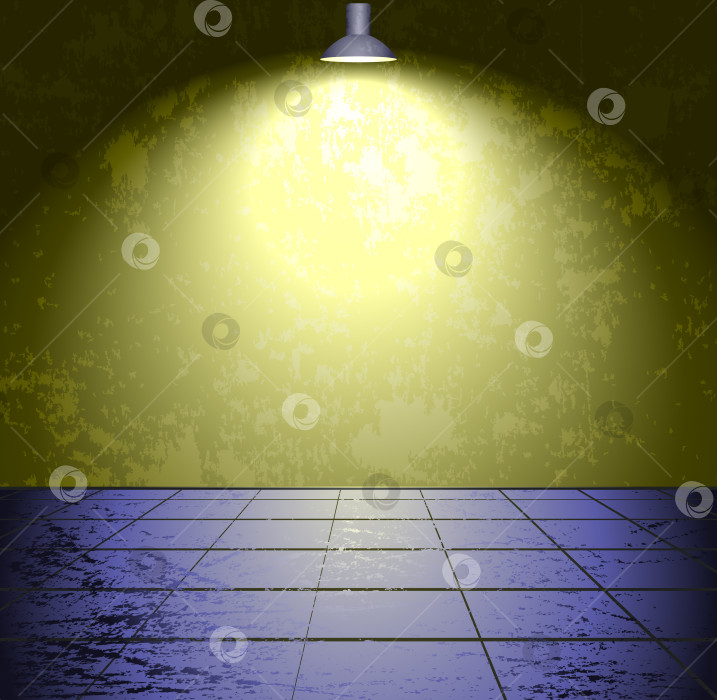 Скачать Бетонная гранжевая комната фотосток Ozero