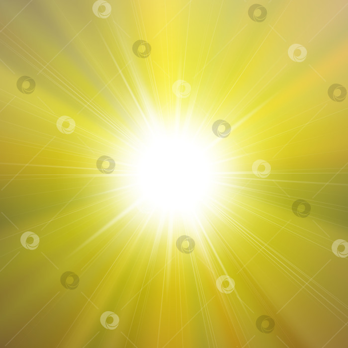 Скачать Вспыхивает яркая блестящая звезда фотосток Ozero