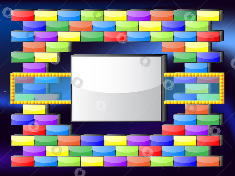 Скачать Ретро-игровая рамка фотосток Ozero