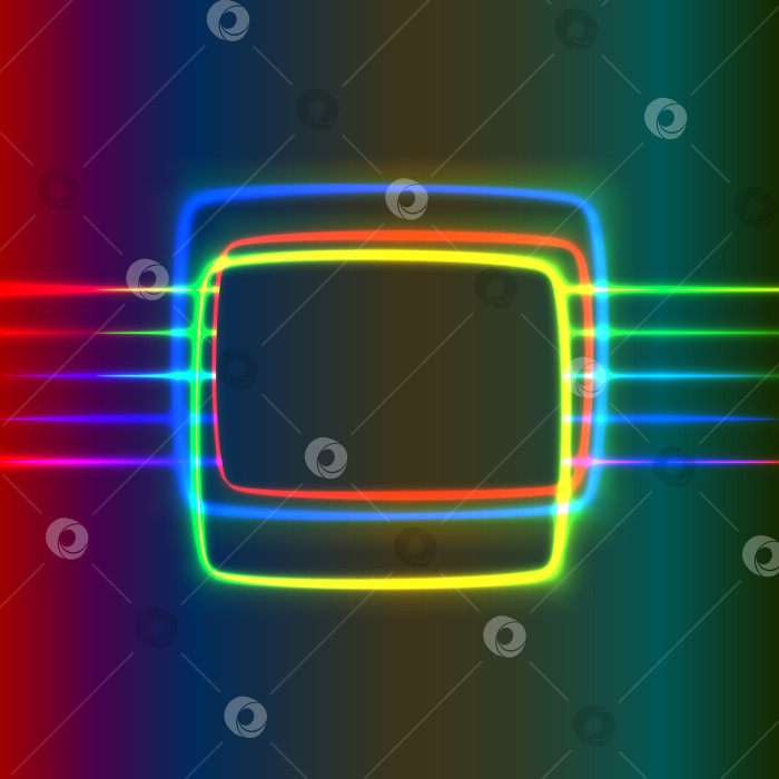 Скачать Неоновый экран фотосток Ozero