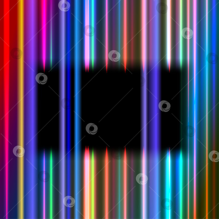 Скачать Черная прямоугольная рамка фотосток Ozero