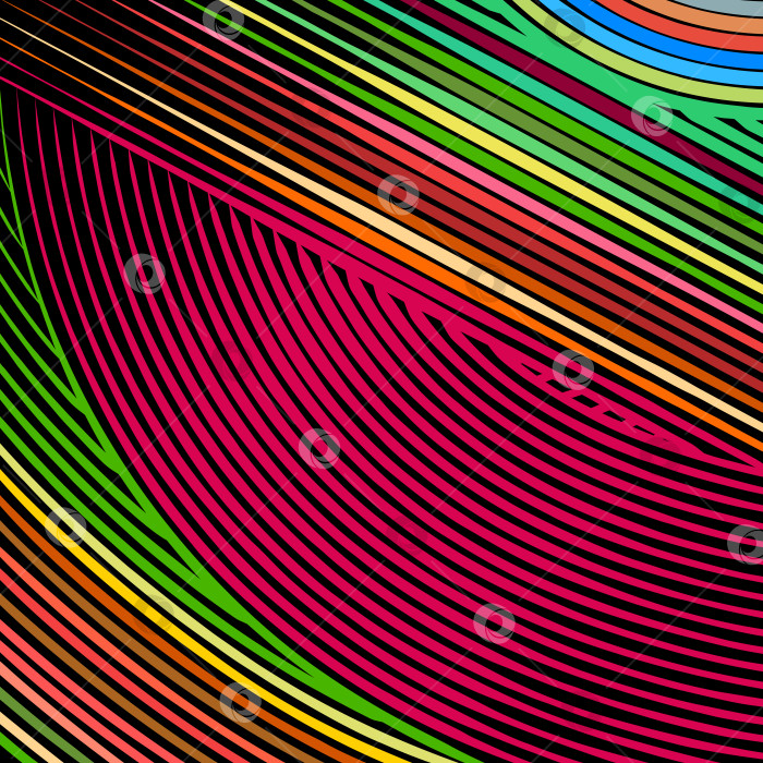 Скачать Абстрактный фон с красочными линиями фотосток Ozero