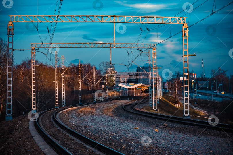 Скачать Железная дорога фотосток Ozero