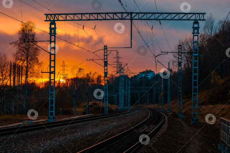 Скачать Железная дорога фотосток Ozero