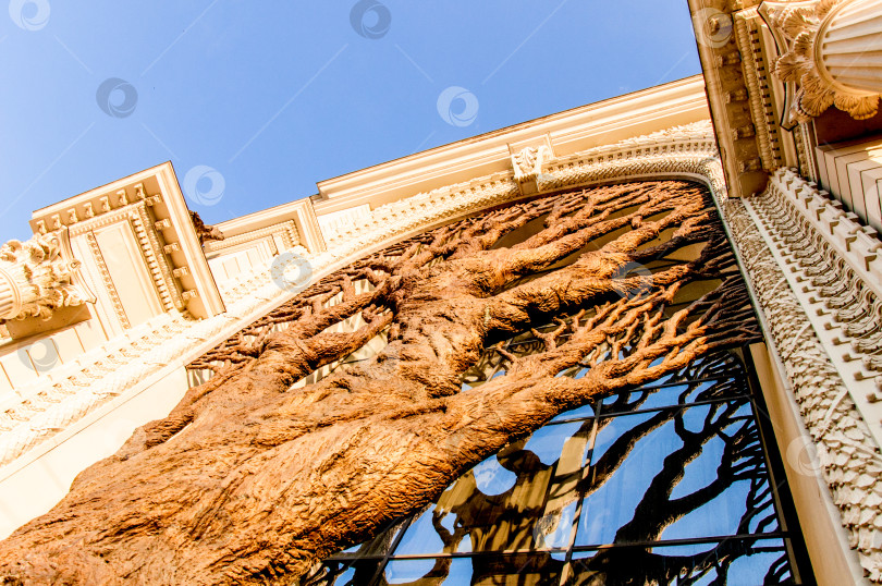 Скачать Казань, Россия, 29 июля 2015 года, Вид на Дворец земледельцев в исторической части города фотосток Ozero