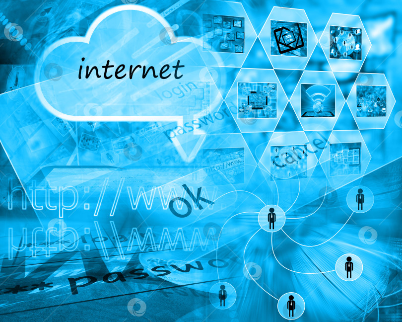 Скачать мир Интернета фотосток Ozero