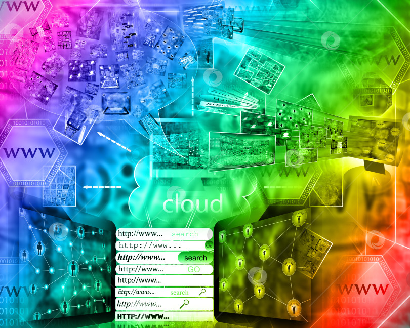 Скачать абстрактный Интернет фотосток Ozero