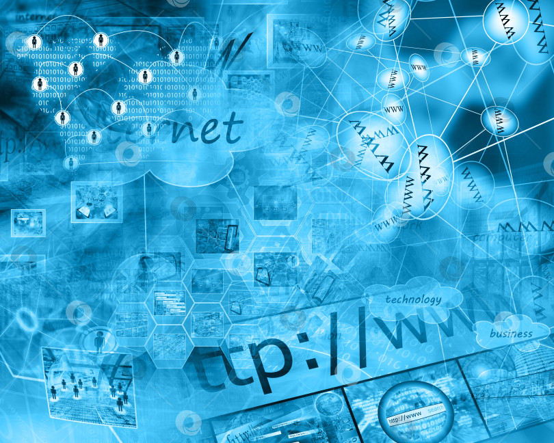 Скачать мир Интернета фотосток Ozero