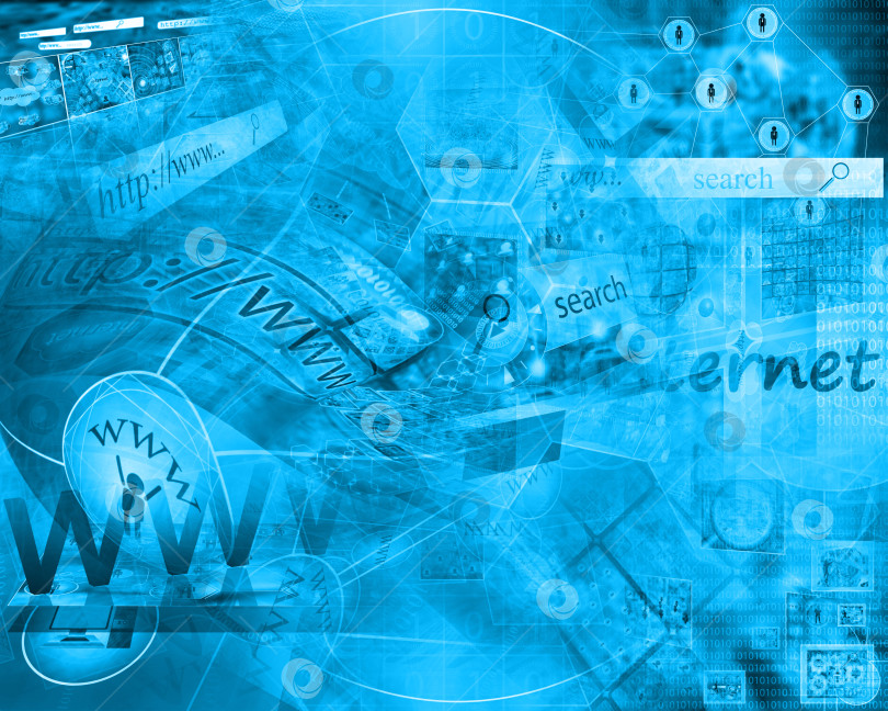 Скачать компьютерная абстракция фотосток Ozero