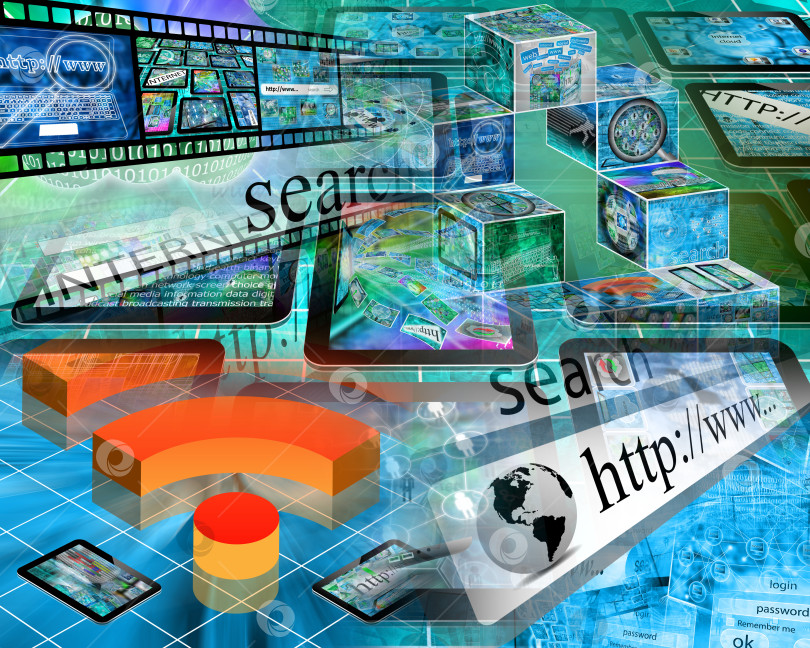 Скачать мир Интернета фотосток Ozero