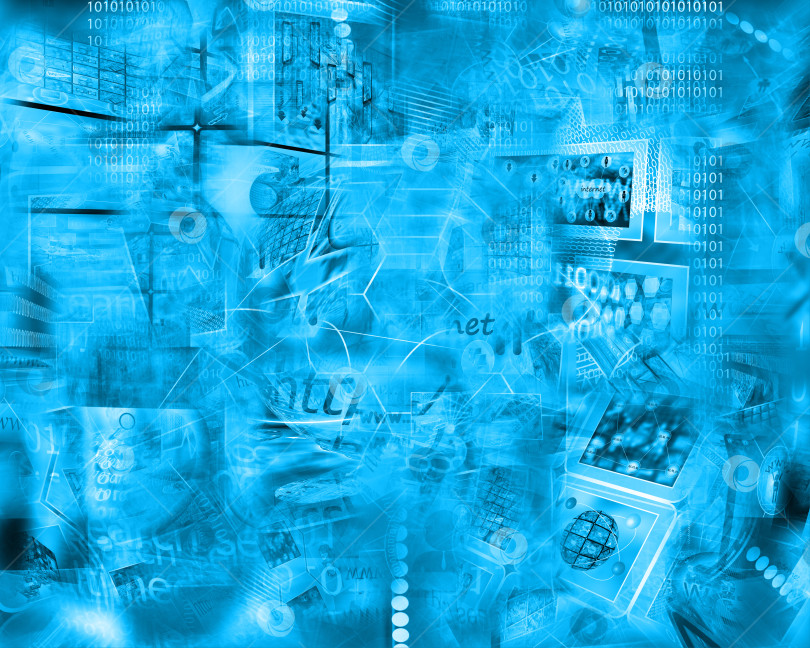 Скачать компьютерная абстракция фотосток Ozero