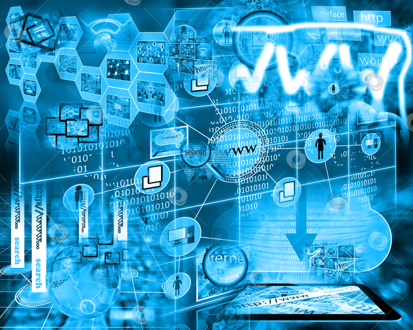 Скачать мир Интернета фотосток Ozero