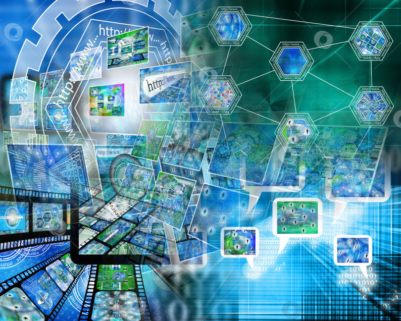 Скачать мир Интернета фотосток Ozero